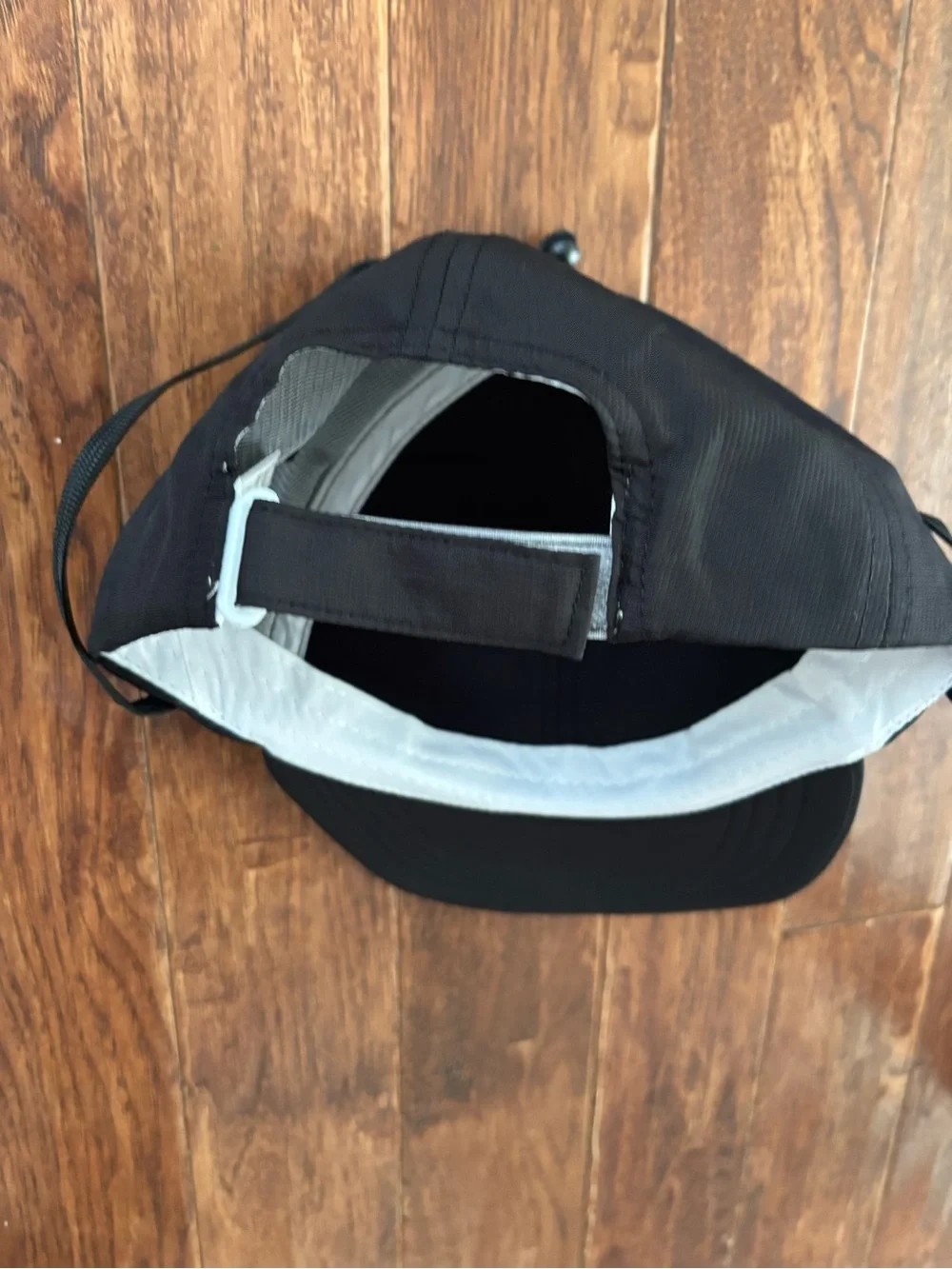 Swim Hat Black White Palm Trees Kids Medium 2-5 years Floats